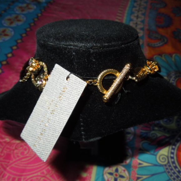 NWT Miriam Haskell Flower Statement Necklace - Picture 2 of 8